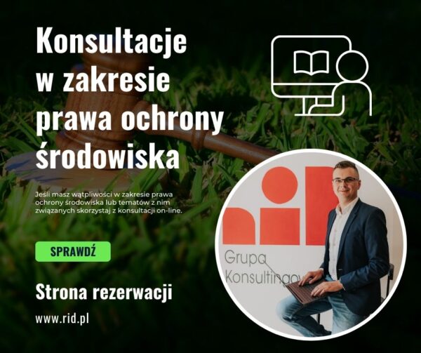 Konsultacja z ekspertem w zakresie środowiska