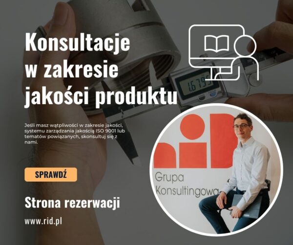 Konsultacja z ekspertem w zakresie jakości